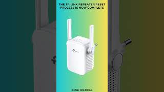 Resetting any TP Link Wifi Extender  TPLink Repeater Reset [upl. by Tybalt]