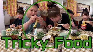 Tricky Food  Lao Gao doesnt waste anything [upl. by Noryb]