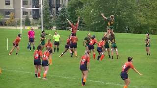 Womens Rugby  Line Out [upl. by Skeie]