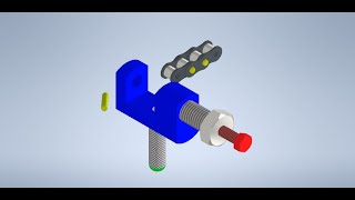 TUTORIAL PEMBUATAN VIDEO ANIMASI CHAIN CUTTER PADA AUTODESK INVENTOR [upl. by Umeko]