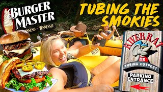 BURGER MASTER amp SMOKY MOUNTAIN RIVER RAT Best Day Ever In the Smokies [upl. by Chaworth998]