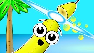 quotIsland Fruits Groovequot  Fruit Ninja Song Learn Fruit Names Super Simple Baby Learning [upl. by Eelatan]