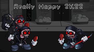 FNF Hank Incident 012f Sings Really Happy 2K22 [upl. by Syst]