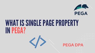 Single Page Property in Pega  What is Page Property in Pega and How to Configure it Data Model [upl. by Llatsyrk]