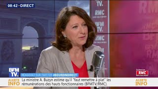 Agnès Buzyn promet une prime aux aidessoignants des EHPAD pour 2019 [upl. by Peale507]