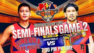 🔴LIVE PBA SMB VS GINEBRASEMIFINALS GAME 2 LIVE SCORE smbliveupdate ginebraliveupdate pbalive [upl. by Cohby521]