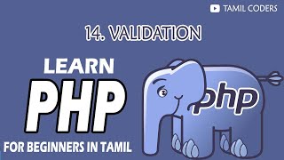 VALIDATION  PART  14  PHP TUTORIAL  TAMIL CODERS [upl. by Airdnaed]