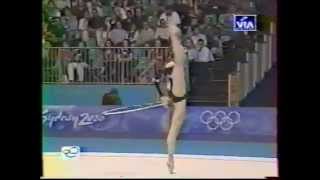 Susanna MARCHESI ITA hoop  2000 Sydney Olympics Qualifs [upl. by Rapsag]