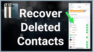 How To Recover Deleted Contacts From iPhone [upl. by Laicram]