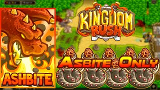 BANDITS LAIR ASHBITE ONLY LITERALLY IMPOSSIBLE NLL KINGDOM RUSH [upl. by Malvin]