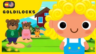 BILINGUAL Bedtime Stories for Toddlers Goldilocks amp the 3 Bears in English amp Spanish👧Ricitos de oro [upl. by Nivlem951]