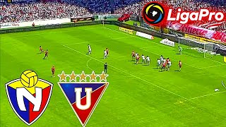 El Nacional vs Liga de Quito EN VIVO Liga Pro Ecuador 2024 [upl. by Riccio]