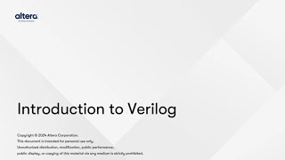 Verilog HDL Basics [upl. by Okika872]