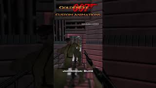 GoldenEye N64 Custom Animations  Jamiroquai Virtual Insanity Slide goldeneye 007 nintendo64 [upl. by Anairuy]