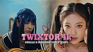 GISELLE X NING NING quotSPICYquot 4K CLIPS FOR EDITS [upl. by Egduj692]