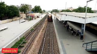 Drigh Road Railway Station Karachi  Karachi vlogs  Rabia vlogs [upl. by Star]