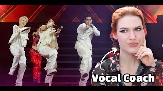 SB19 absolutely DOMINATED Asia Artist Awards with ampTEAM  Vocal Coach Reaction [upl. by Yevi345]