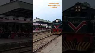 47up Rehman baba express passing Chaklala Railway station chaklalarailwaystation pha20 train [upl. by Lemieux469]