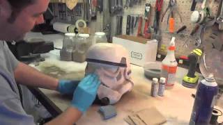 TK4510  Weathering a Star Wars Sandtrooper Helmet [upl. by Werna624]