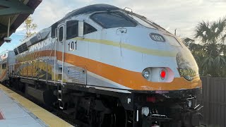 Few SunRail train in Deland train station on 101624 [upl. by Ayotyal]