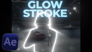 SMOOTH GLOWING STROKE TRANSITION AFTER EFFECTS [upl. by Accissej406]