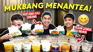 MUKBANG SEMUA MENU MENANTEA AKHIRNYA SETELAH 7 BULAN BISA COBA PRODUK SENDIRI [upl. by Tollman]