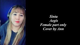 SINTA duet Aegis cover by Ann KARAOKE FEMALE PART ONLY [upl. by Yram512]