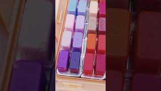 Himi gouache 112 colour unboxing 😱🥺🤌 [upl. by Cohleen]