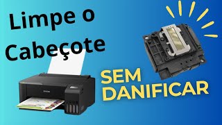 Como DESENTUPIR CABEÇOTE EPSON impressoras L3110 L3150 L3210 L3250 [upl. by Aivun]