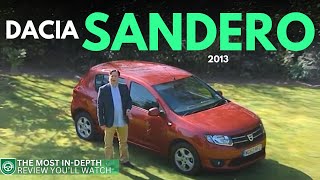 Dacia Sandero Review 2013  A car that makes sense as a used buy [upl. by Alysa63]