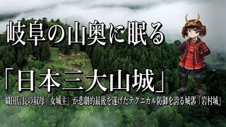 【岩村城】大人気！岐阜の山奥にある城に多くの人が訪れる理由は？石垣・歴史・城下町の魅力を探る！ [upl. by Ynaittirb224]