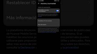 como bloquear los anuncios en un celular HUAWEI youtube youtubeshorts [upl. by Emylee]