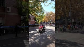 NYC Marathon 2024 Elite Men at Mile 10 [upl. by Lalittah]