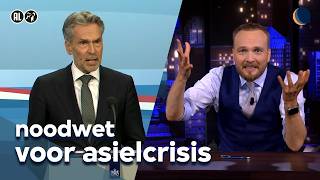 Hebben we nou een asielcrisis of niet  De Avondshow met Arjen Lubach S6 [upl. by Balduin482]