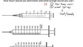 Dose Conversion 2  Converting mg to mL Without a Label [upl. by Wey]