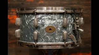 SOLD  Slingerland 7x14quot Hollywood Ace Swing Model Radio King Snare Drum  1940s Black Diamond [upl. by Birmingham]