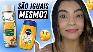 SABONETE EM ÓLEO NIVEA x ÓLEO DE BANHO NEEDS NATOS SÃO IGUAIS [upl. by Eseuqcaj]