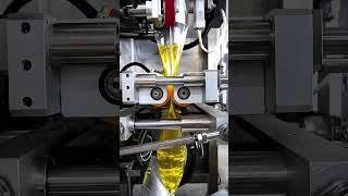 Olive oil cooking oil filling and dispensing machineJam extrusion packing machinepackagingmachine [upl. by Gamber]