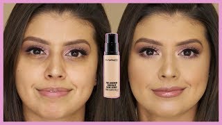 MAC Pro Longwear Concealer  Review [upl. by Annaiuq215]