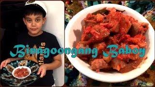 Filipino Cuisine Binagoongang Baboy In Cuyonon and English [upl. by Sucramraj]