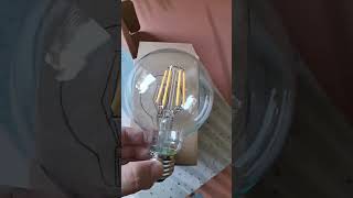 Led Filament Bulb E27 4000kDC24V Led Filament Bulb 6wLed Filament Bulb PriceChina Best Factory [upl. by Chariot]