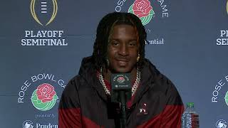 Rose Bowl Alabama Cornerback KoolAid McKinstry previews CFP Semis [upl. by Mishaan]