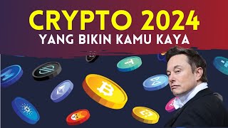 7 CRYPTO POTENSIAL 2024 yang Bisa Bikin Kamu KAYA  Selain Bitcoin amp Ethereum [upl. by Edee]