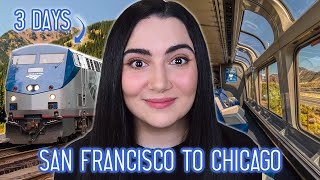 I Took A 52Hour Sleeper Train From San Francisco To Chicago [upl. by Mensch]