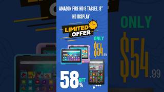 58 off on Amazon Fire HD 8 tablet 8” HD Display l shorts technology gameplay technogamerz [upl. by Salmon964]