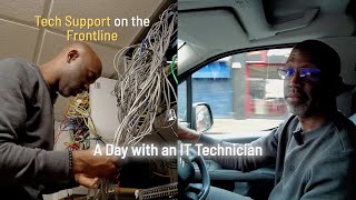 Tech Support on the Frontline A Day with an IT Technician [upl. by Isla]