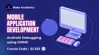 Android debugging using DDMS  EI333  Mobile Application Development  PU [upl. by Ravert]