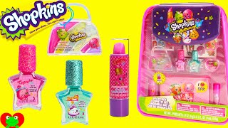 Shopkins Cosmetics Backpack and Surprises [upl. by Ebsen]