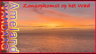 Zonsopkomst 15 december 2023  Vurige luchten boven Ameland [upl. by Dagny952]