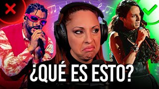 Ella convierte canción de BAD BUNNY en una OBRA MAESTRA  vocal coach REACCIÓN [upl. by Sirehc]